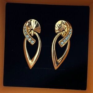 Unique vintage 80s Earrings
